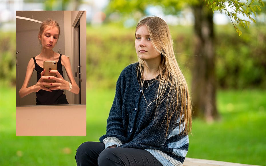 Agnes var indlagt i et halvt år efter sit hjertestop. I den første tid kunne hun kun indtage ernæringsdrik, så kroppen vænnede sig til føde.