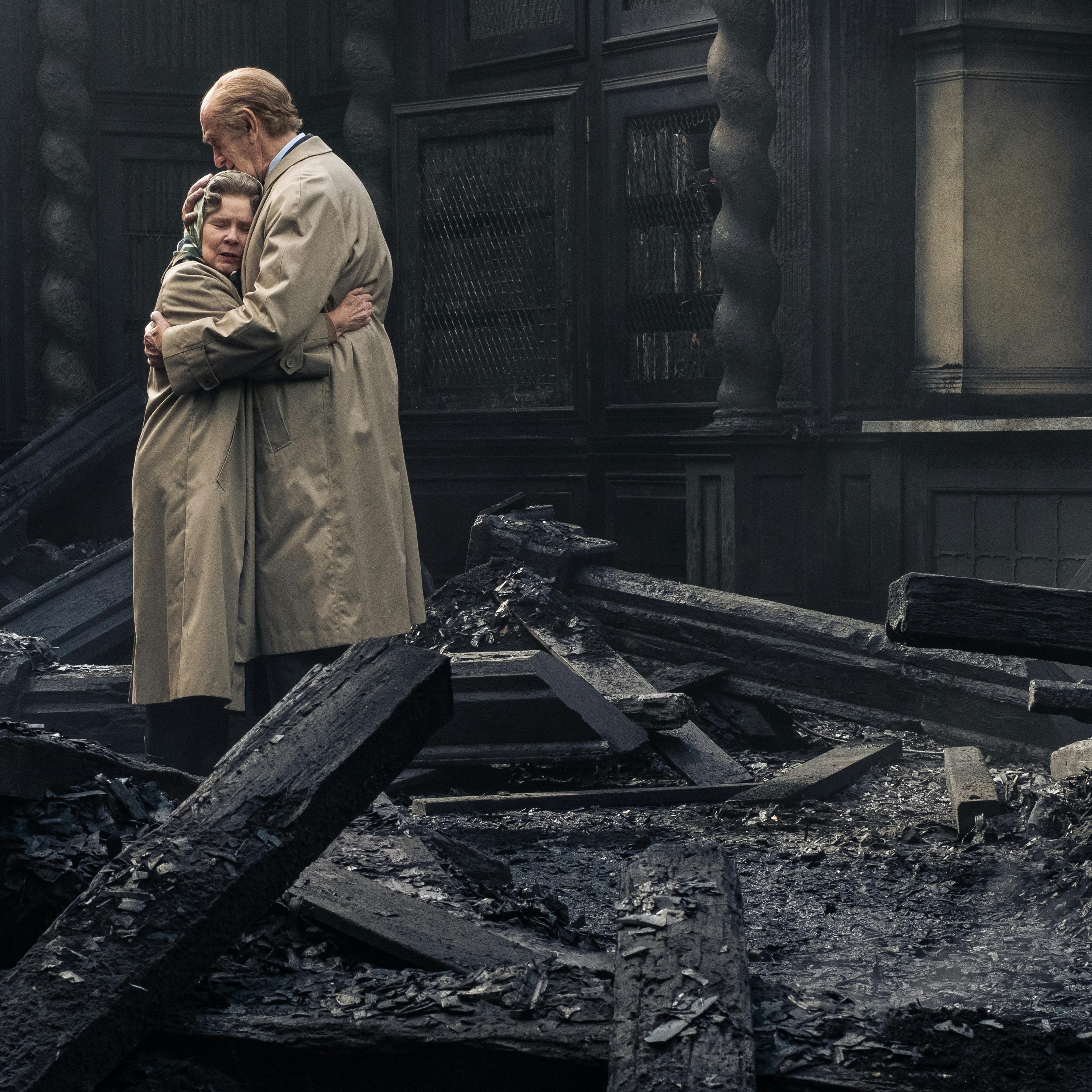 Brænden på Windsor Castle bliver også fortalt i den nye sæson af "The Crown".