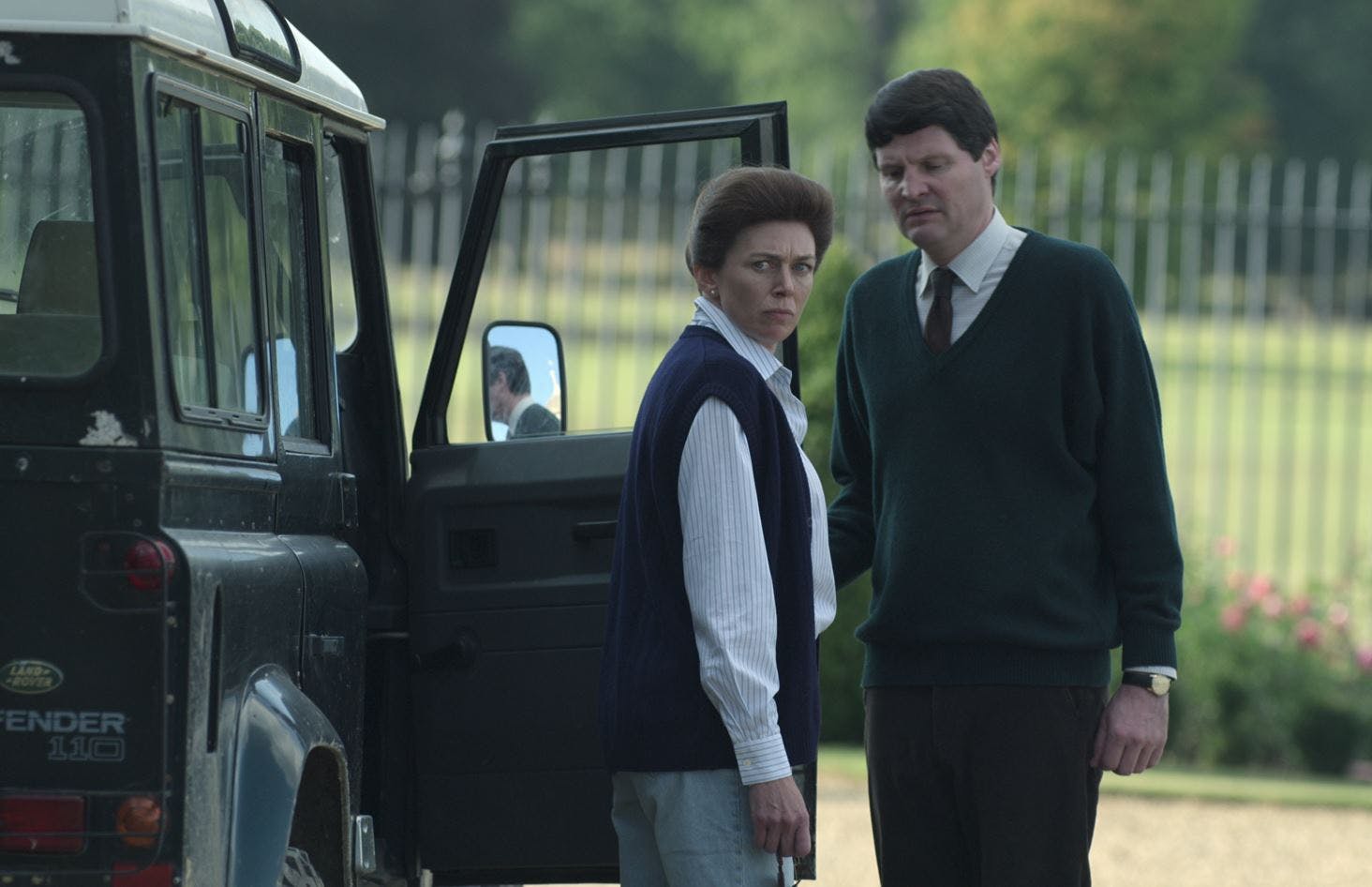 Claudia Harrison som prinsesse Anne i "The Crown". 