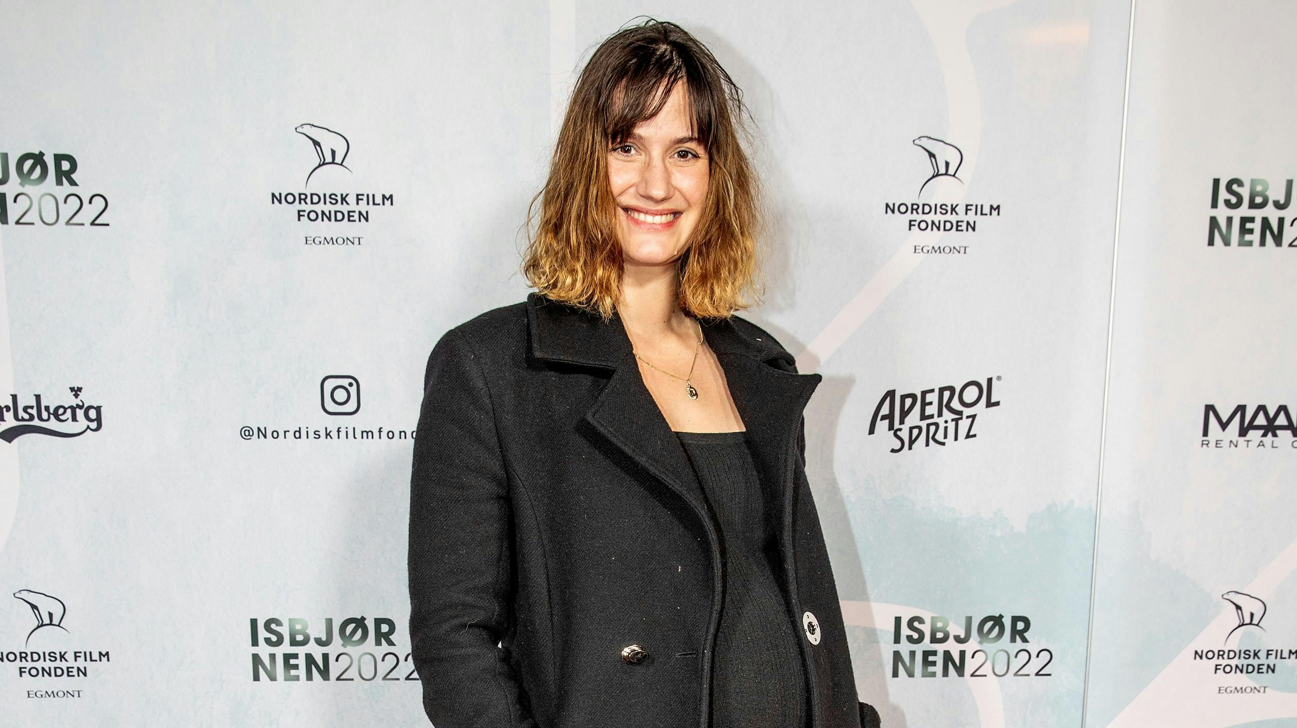 37-årige Danica mødte storsmilende og ganske gravid op på løberen ved Isbjørnen 2022 