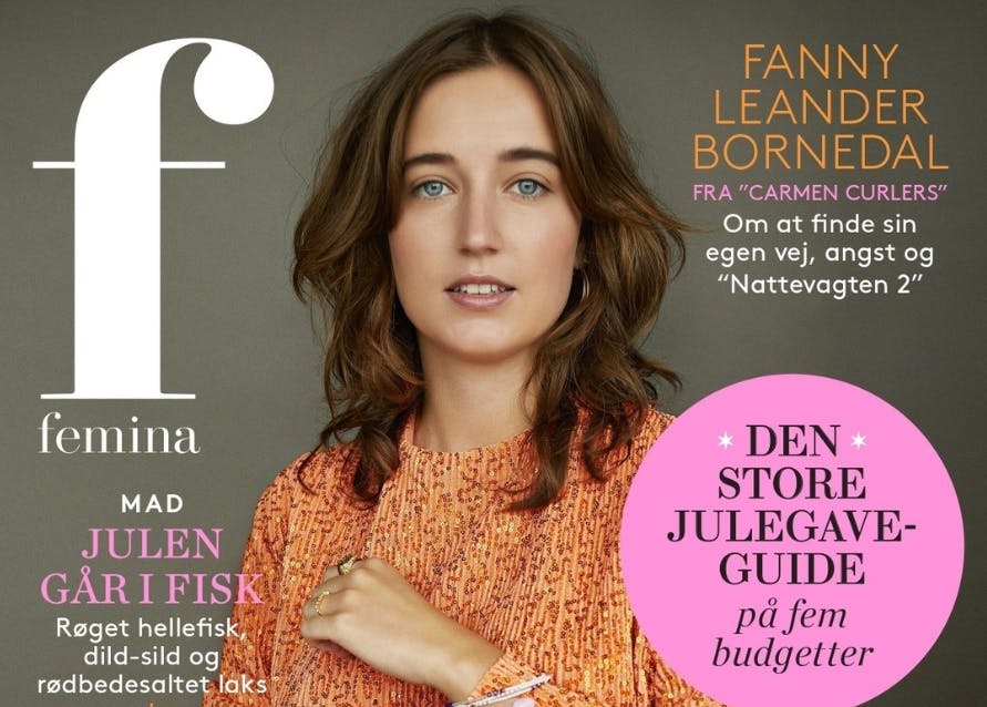 Fanny Bornedal er på forsiden af denne uges femina.