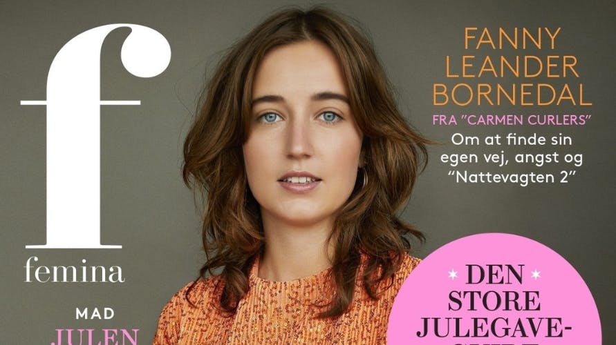 Fanny Bornedal er på forsiden af denne uges femina.