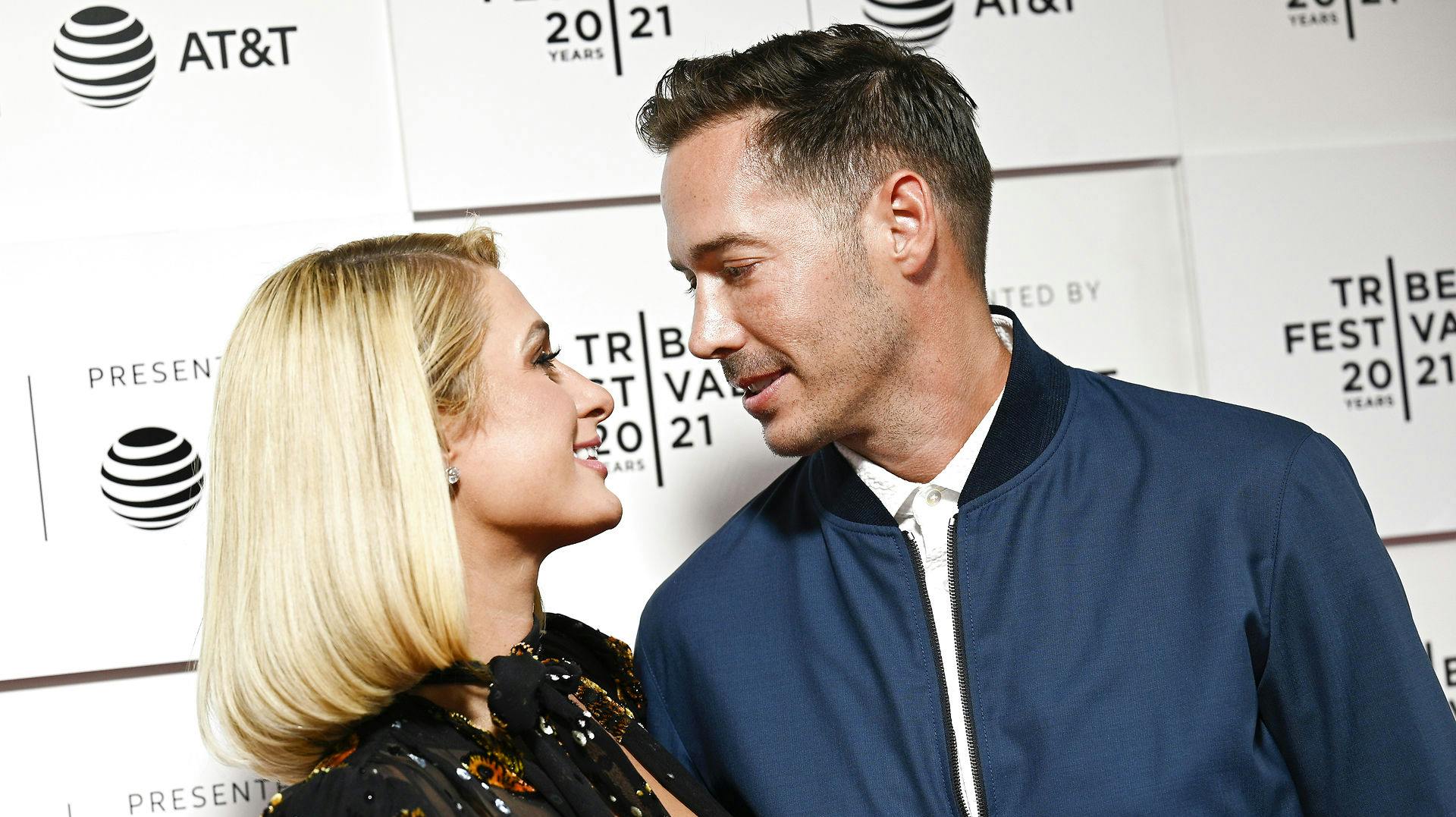 Paris Hilton med sin ægtemand, Carter Milliken Reum.