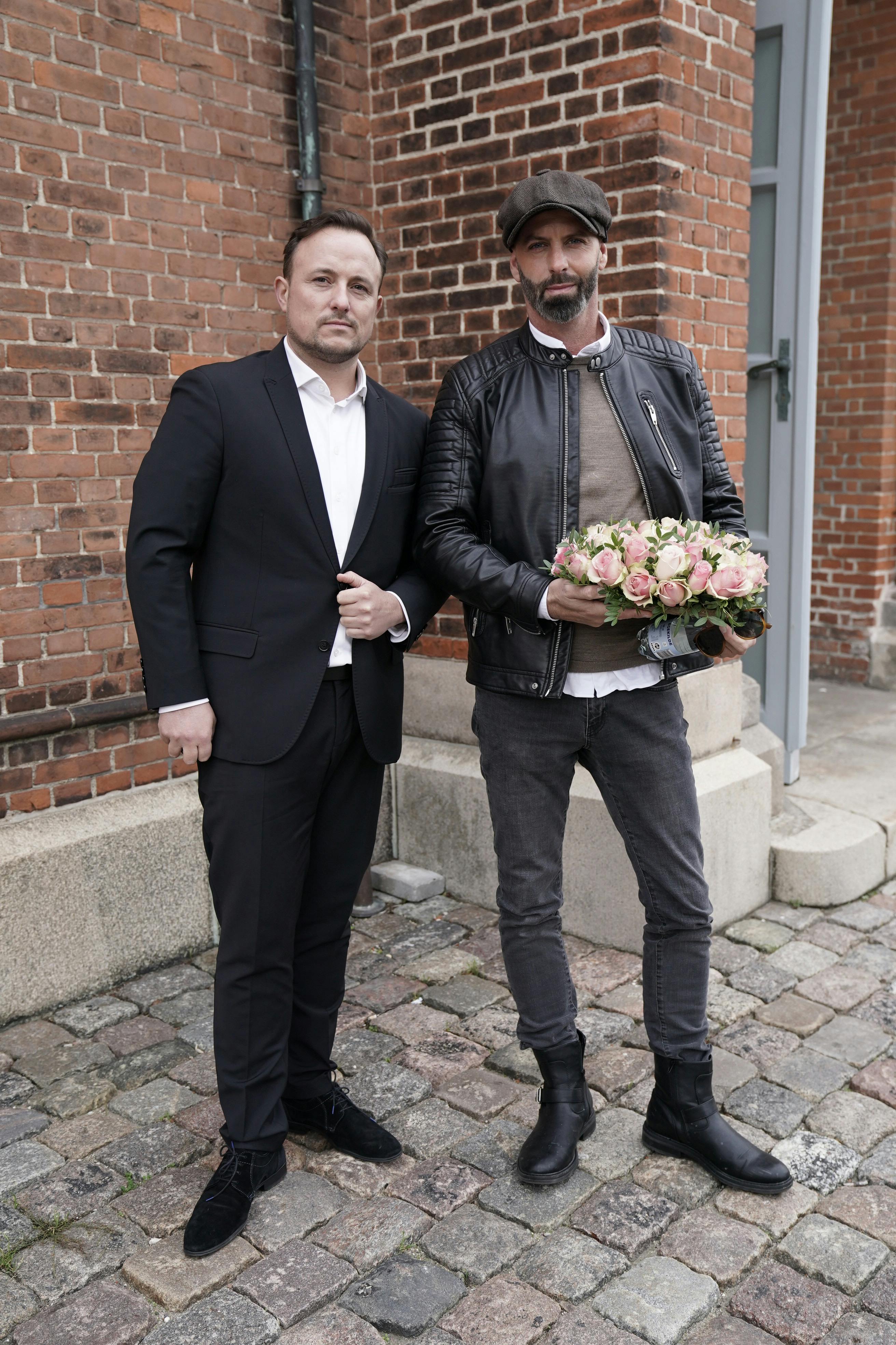 Thomas Evers Poulsen deltog også i bisættelsen. 