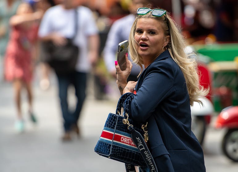 Her er Kerry Ketona fotograferet i juli 2022. nbsp;