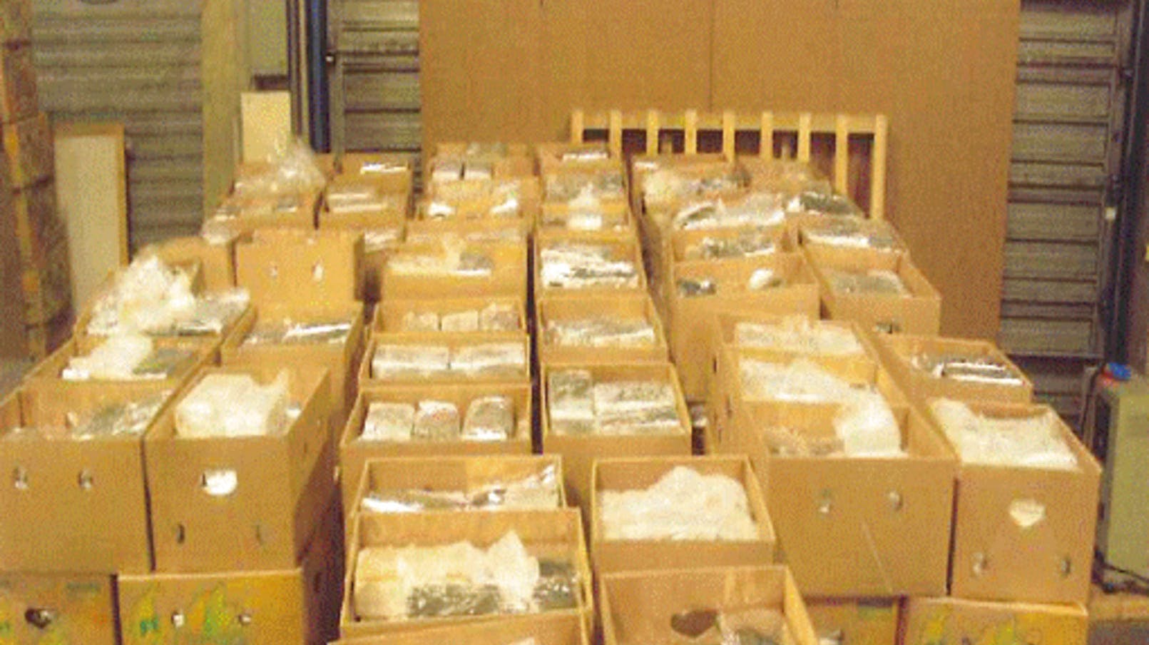 Her ses en gigantisk kokainfangst i Belgien i 2012. Landet beslaglægger dog stadig store mængder - faktisk så meget at de har svært ved at destruere det. 