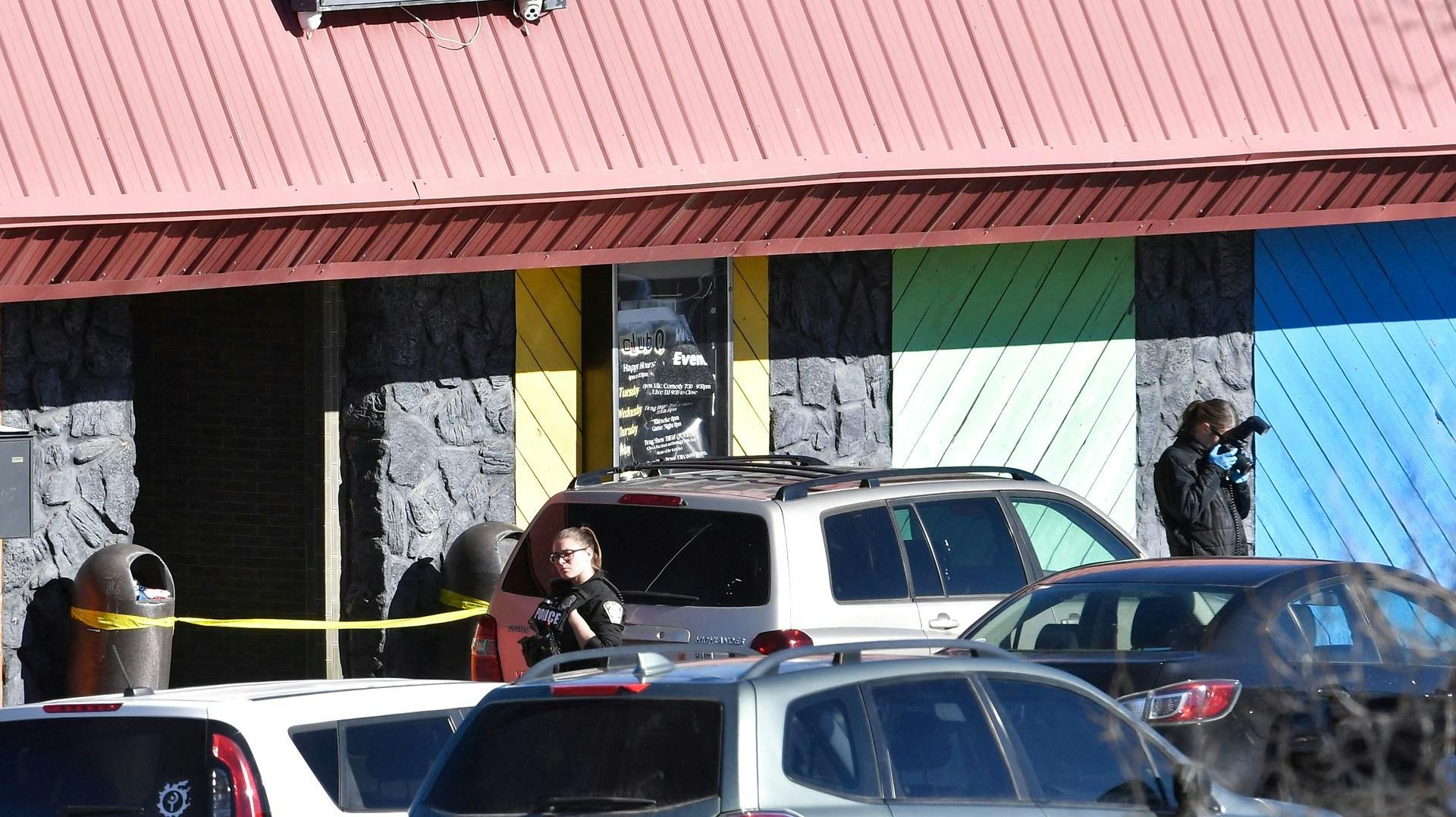 Drabene skete i klubben her.