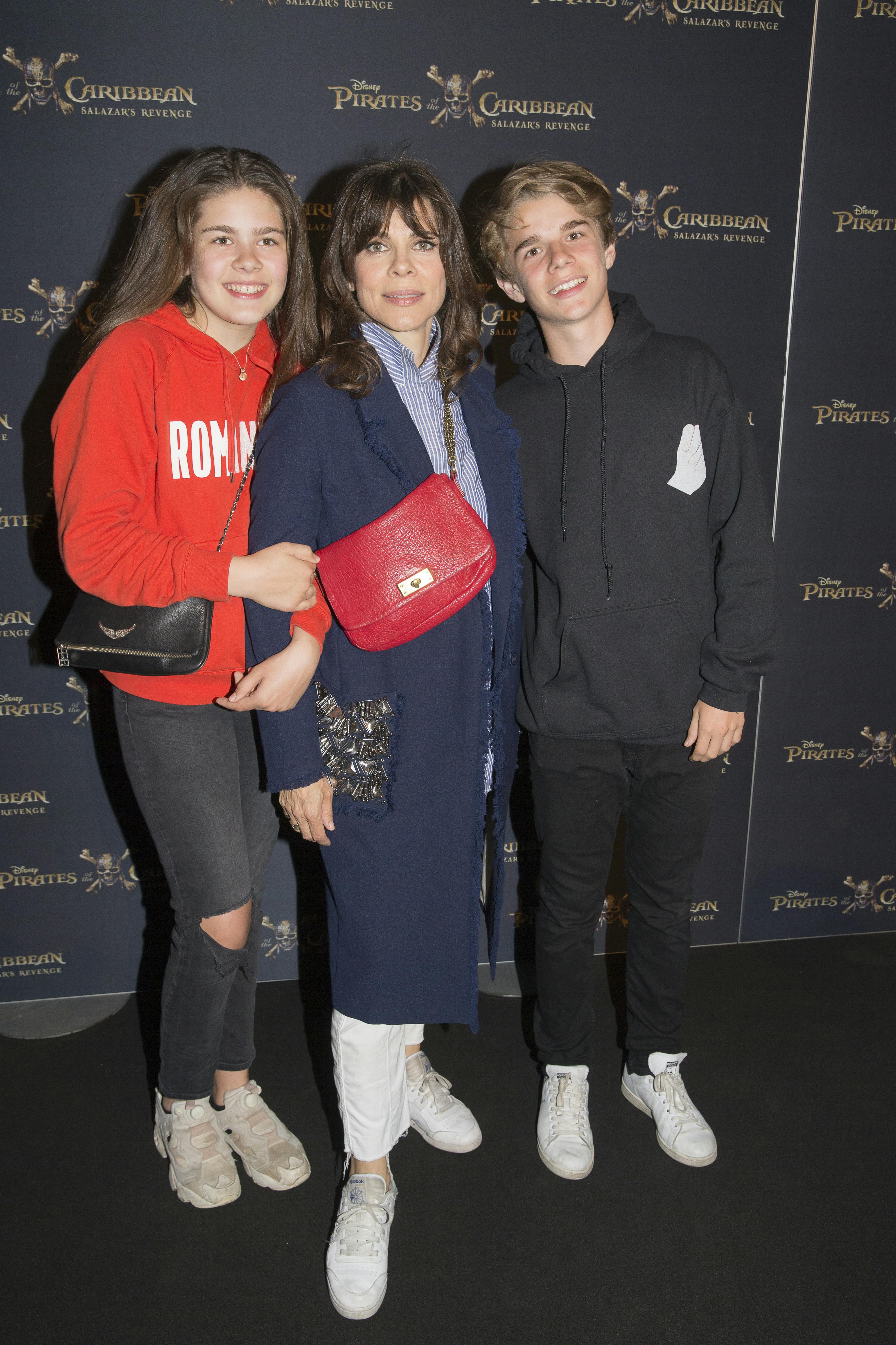 Sammen med Christoffer Castenskiold har Ellen børnene Anna og Thomas. 