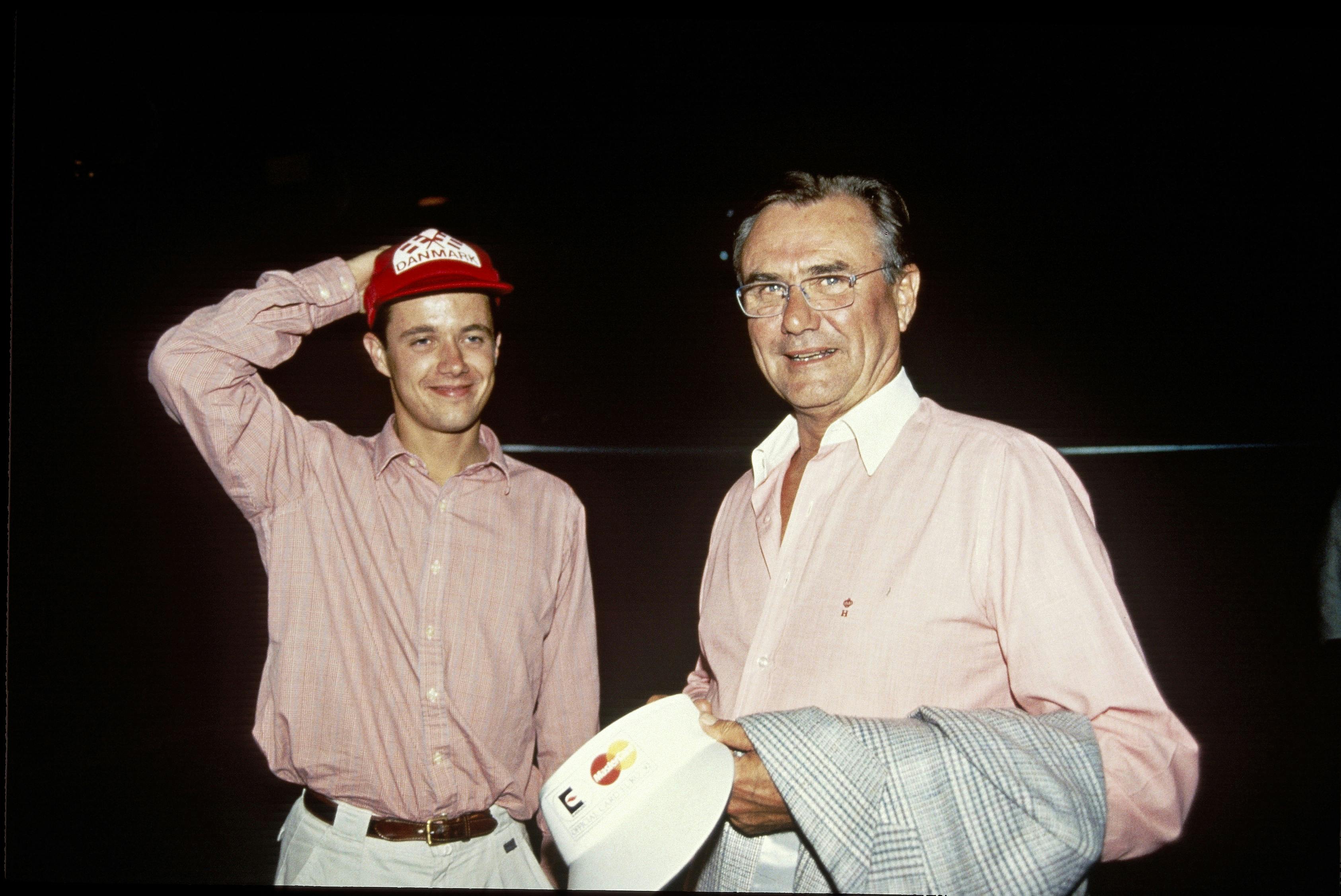 Kronprins Frederik og prins Henrik