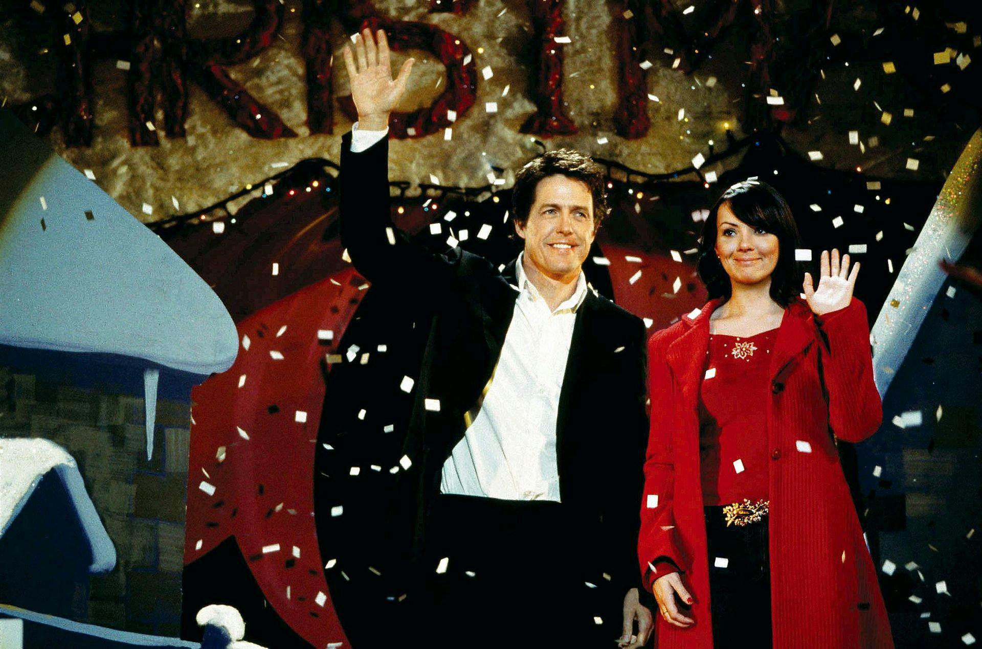 Hugh Grant og Martine Mccutcheon i "Love Actually".