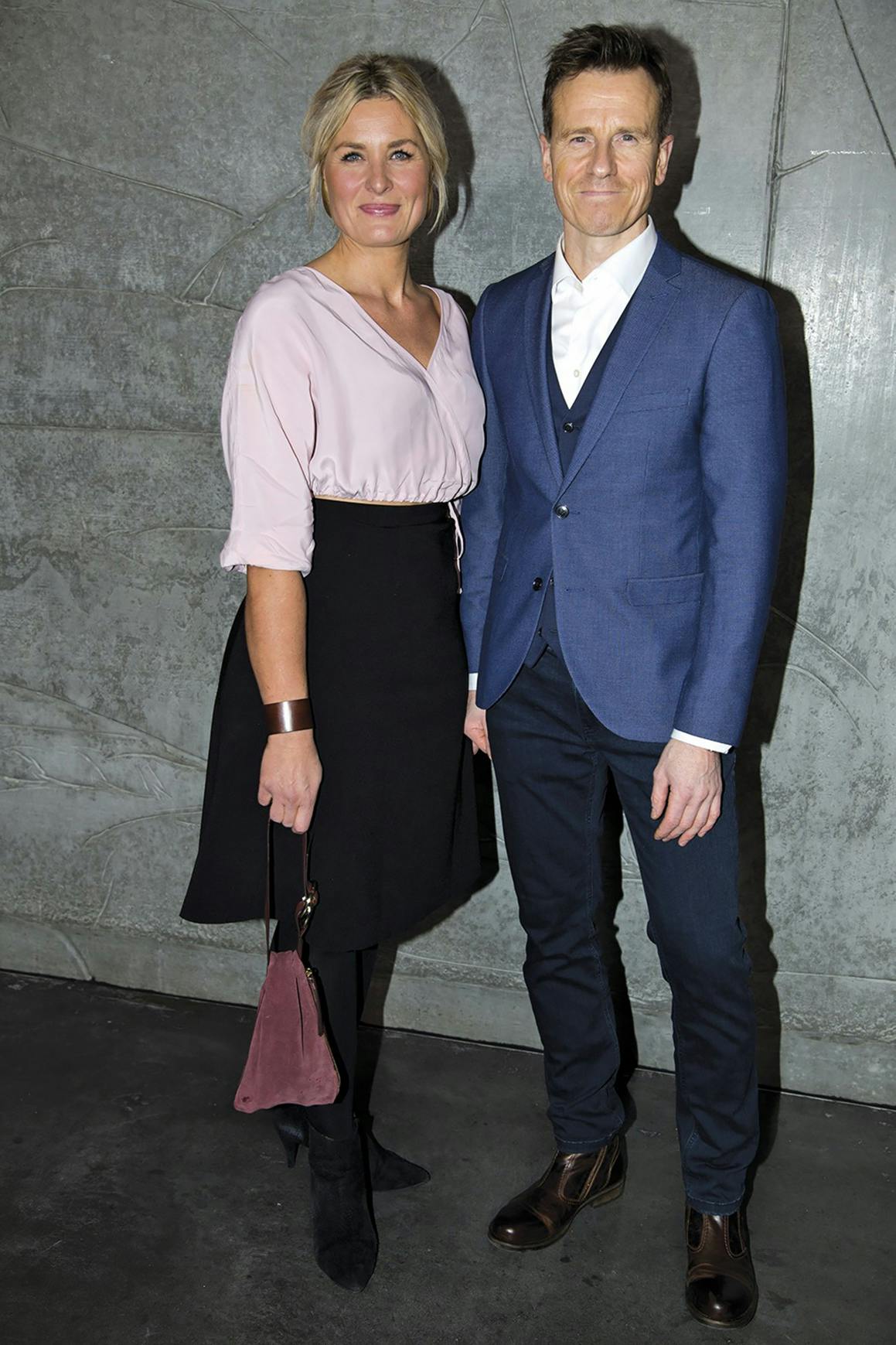 I "Den store bagedyst"-regi danner Katrine (dommer)par med kollegaen Markus Grigo.