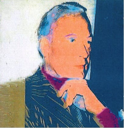 Andy Warhol-portrættet af den excentriske dansker Hans Smith - også kaldet Substral-kongen.