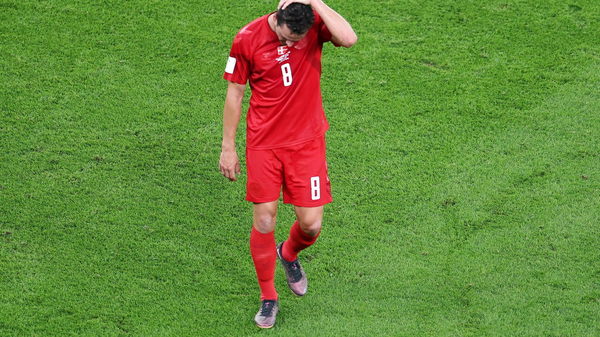 Thomas Delaney må desværre rejse hjem fra VM efter at være blevet skadet mod Tunesien.&nbsp;