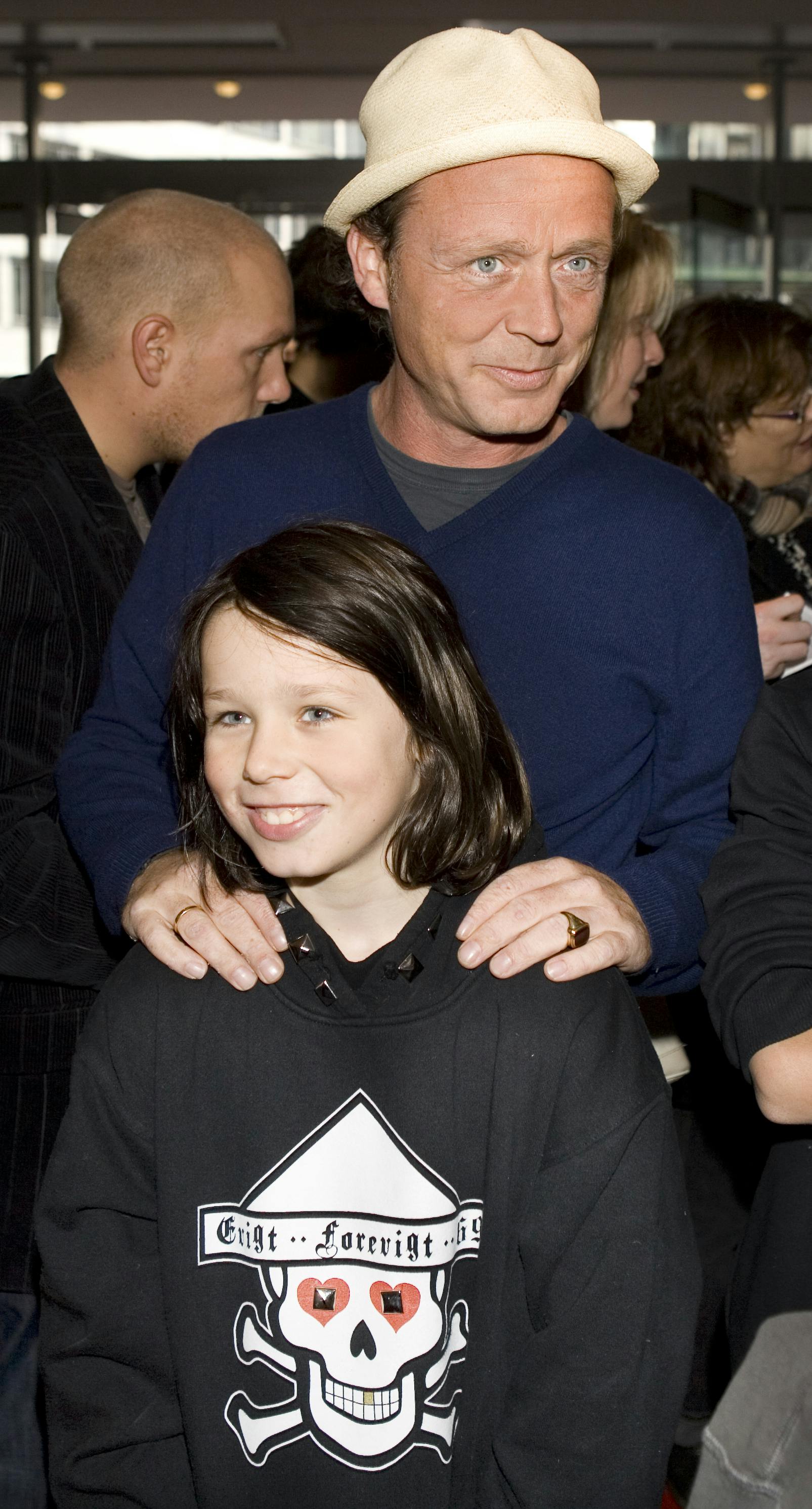 Thomas og Hugo Helmig i 2009