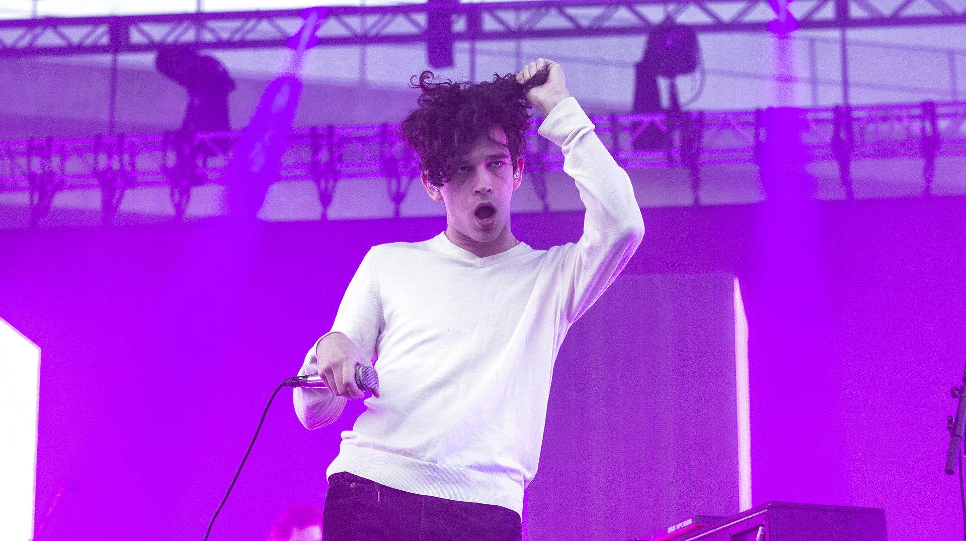 Det er vist aldrig kedeligt, når 1975 giver koncert ...