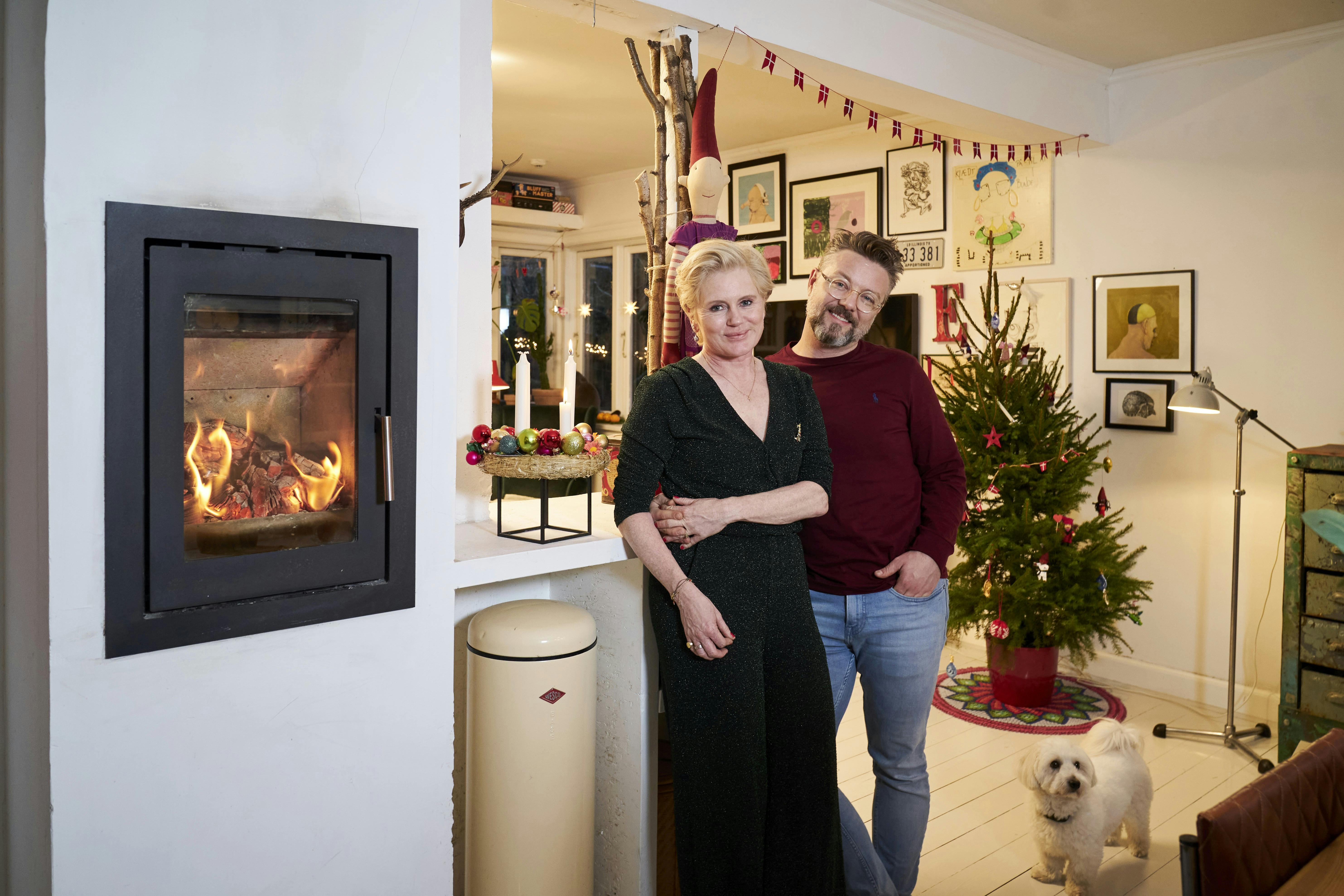 Skuespillerparret Trine Gadeberg og Kasper Le Fevre har haft et økonomisk godt år. 