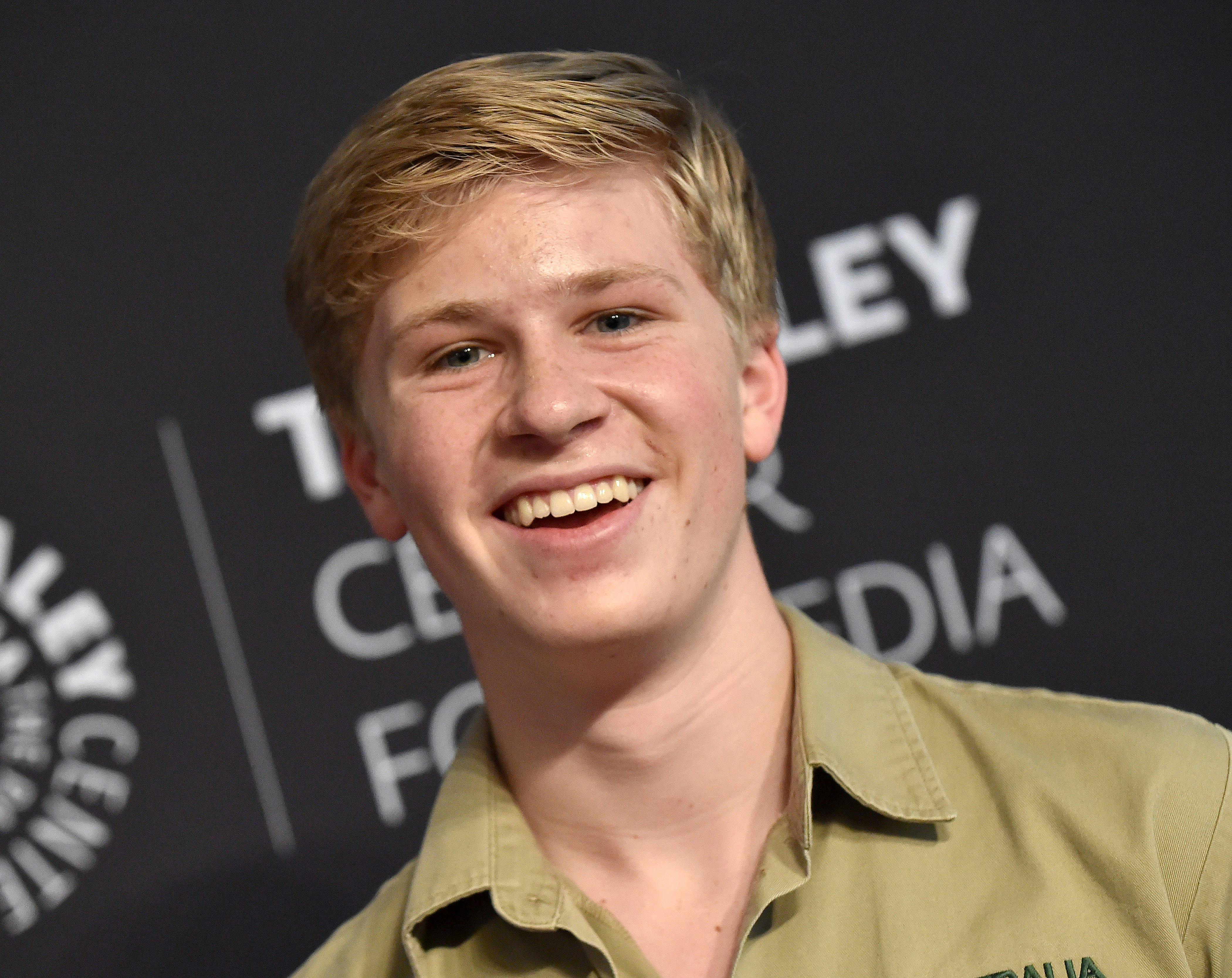 Robert Irwin, søn af den afdøde Steve Irwin.