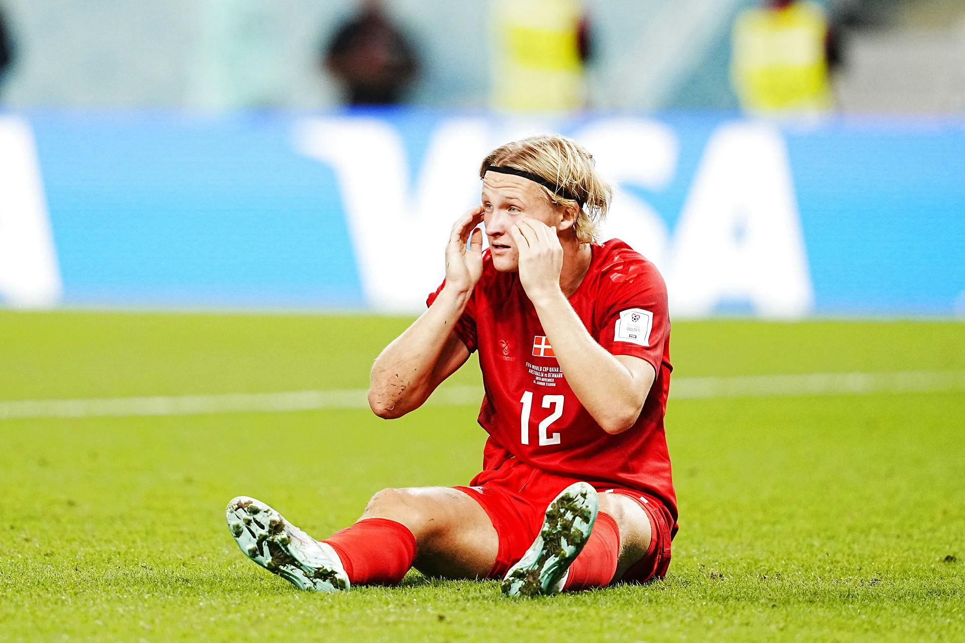 Kasper Dolberg og co. er ude af VM. Et sølle point blev det til i tre kampe.&nbsp;