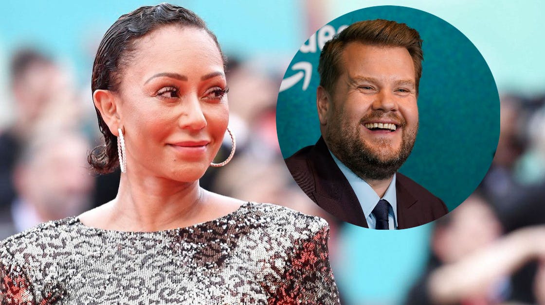 Mel B langer ud efter James Corden