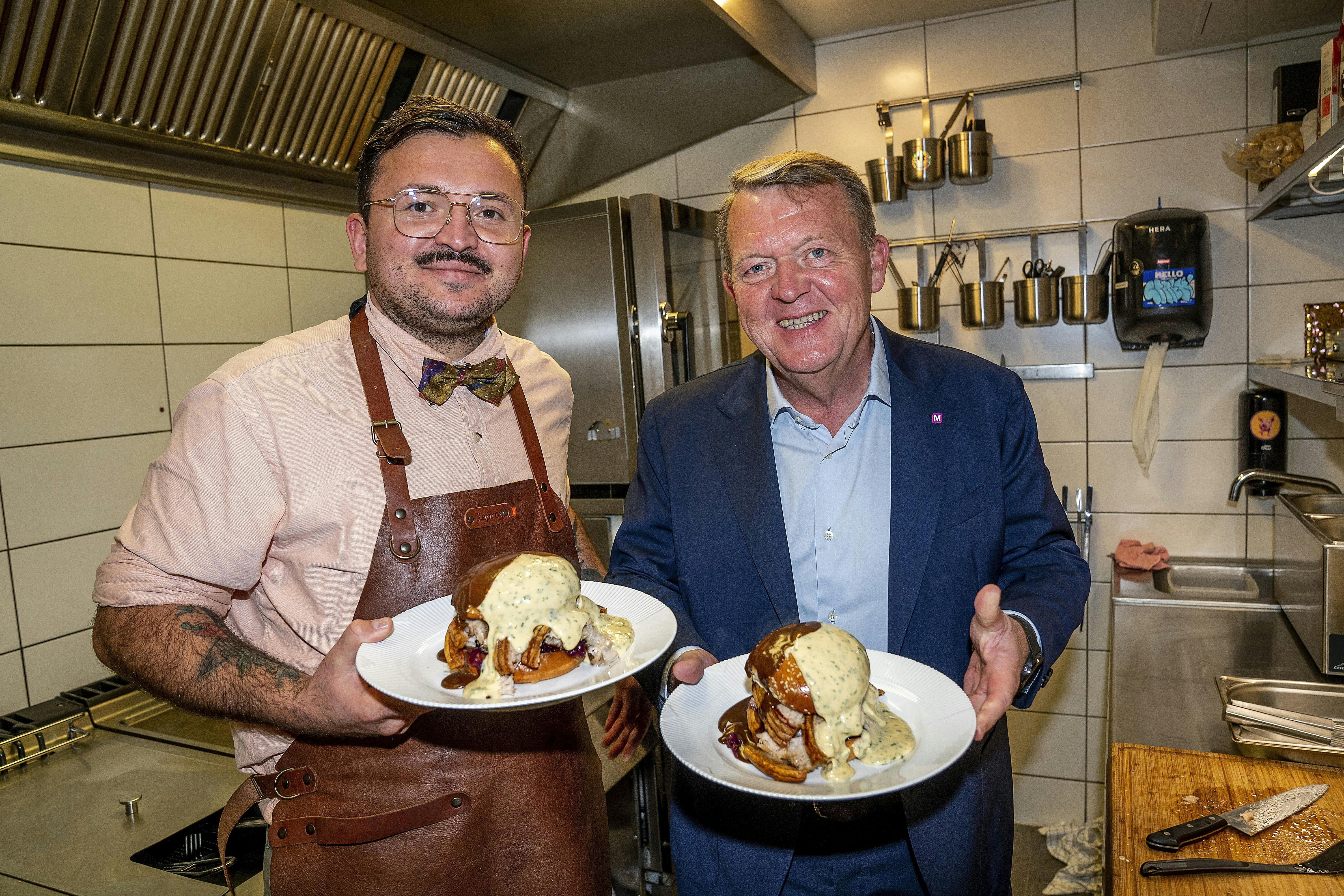 Umut Sakarya og Lars Løkke