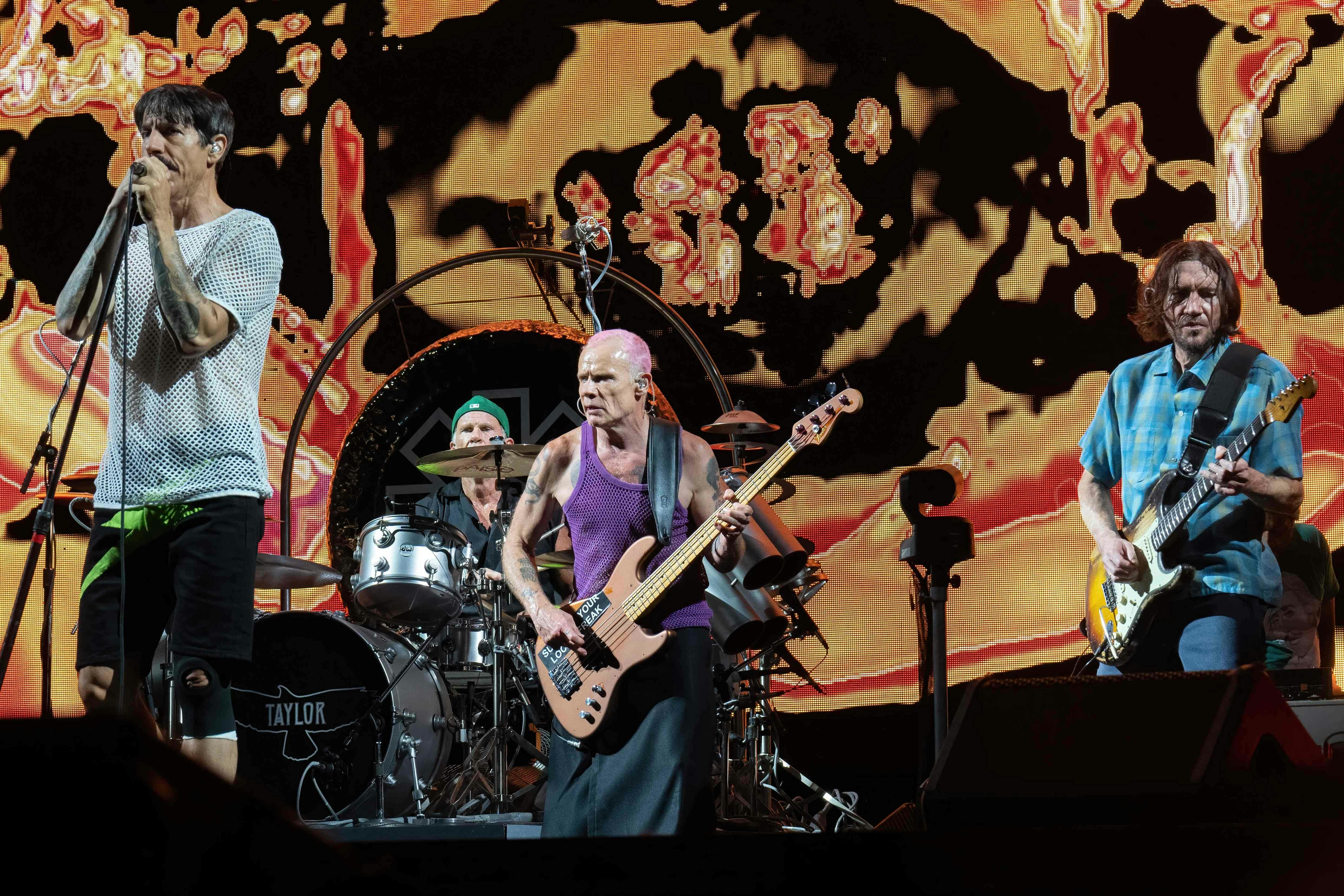 Red Hot Chili Peppers bestående af Anthony Kiedis, Chad Smith, Flea og John Frusciante er klar til Odense til sommer.&nbsp;
