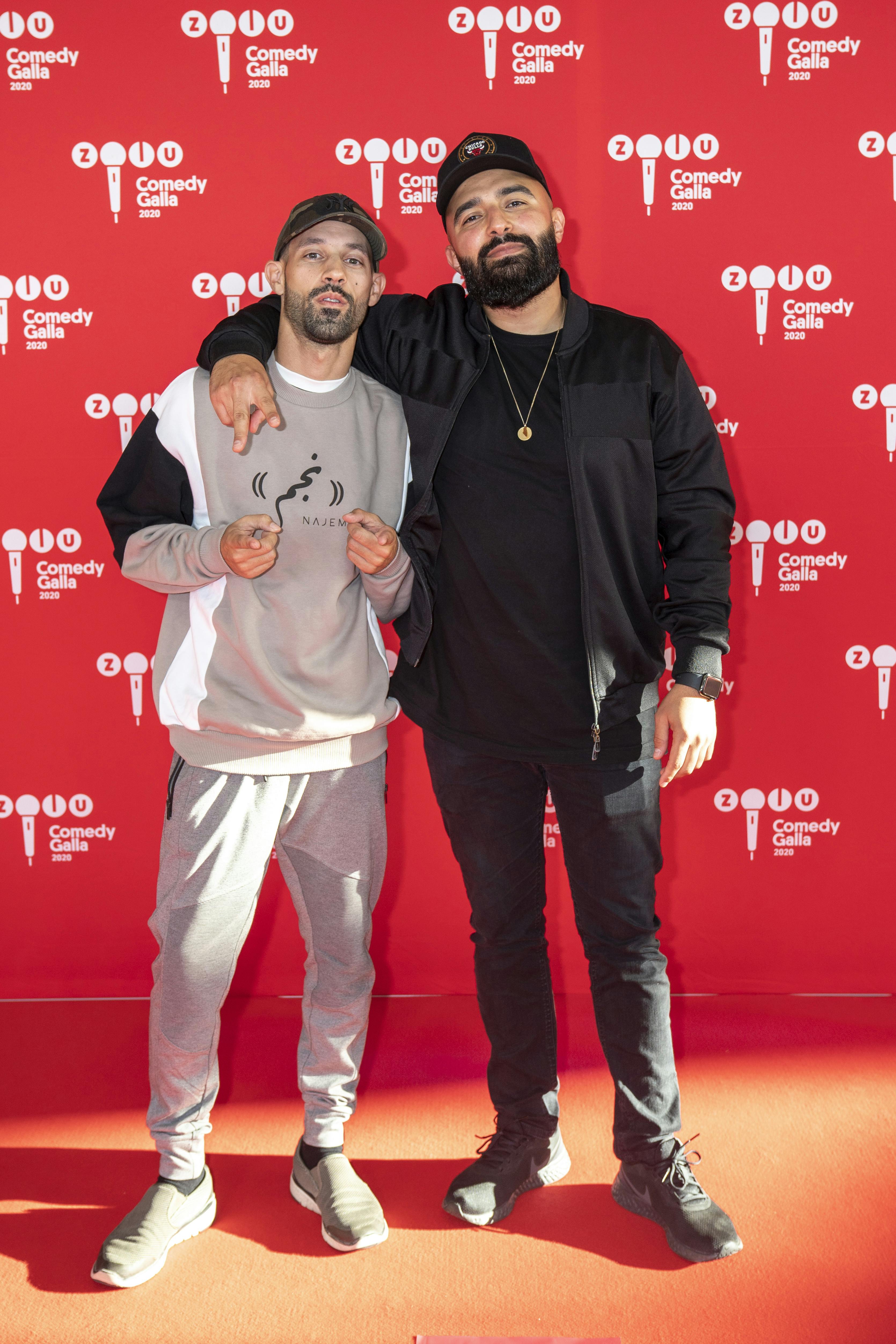 Når man ser Hadi Ka-Koush på den røde løber, har han ofte følgeskab af Adam og Noah-makkeren Joel Hyrland. 