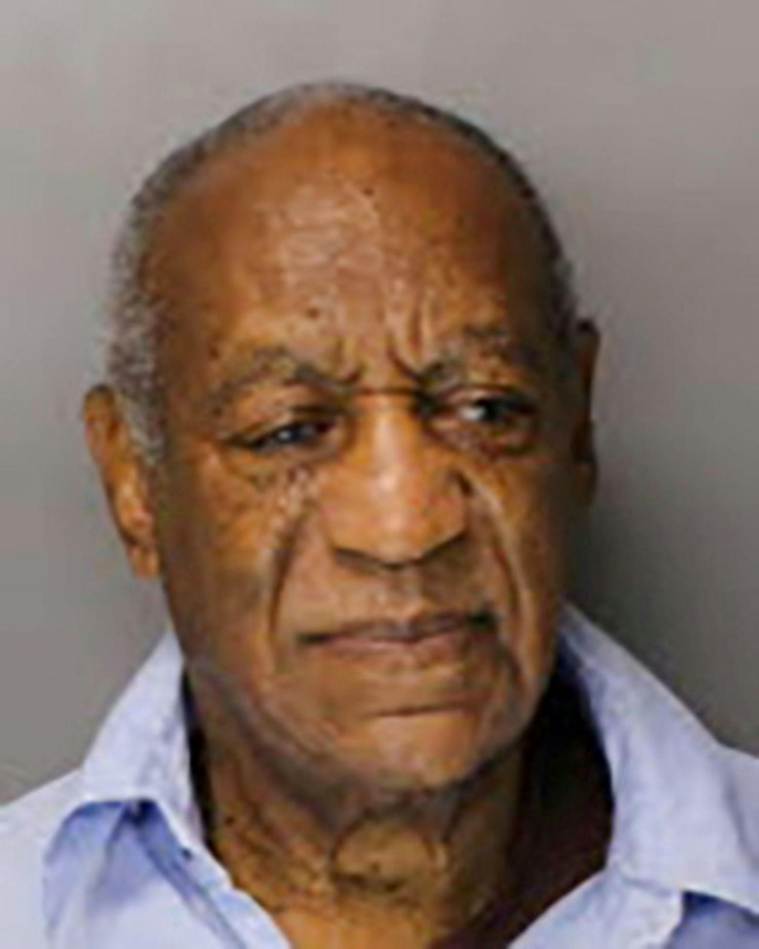Et såkaldt mugshot fra Bill Cosbys anholdelse tilbage i 2018.
