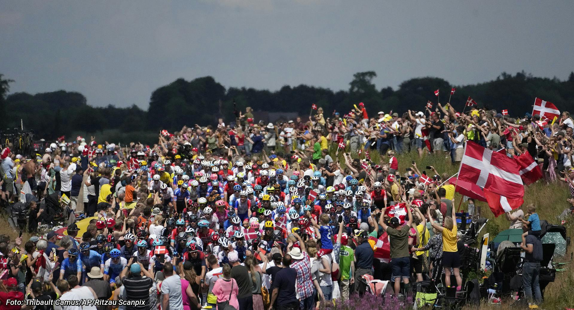 1,6 millioner danskere dukkede op på vejene rund omkring i Danmark under Tour de France.&nbsp;