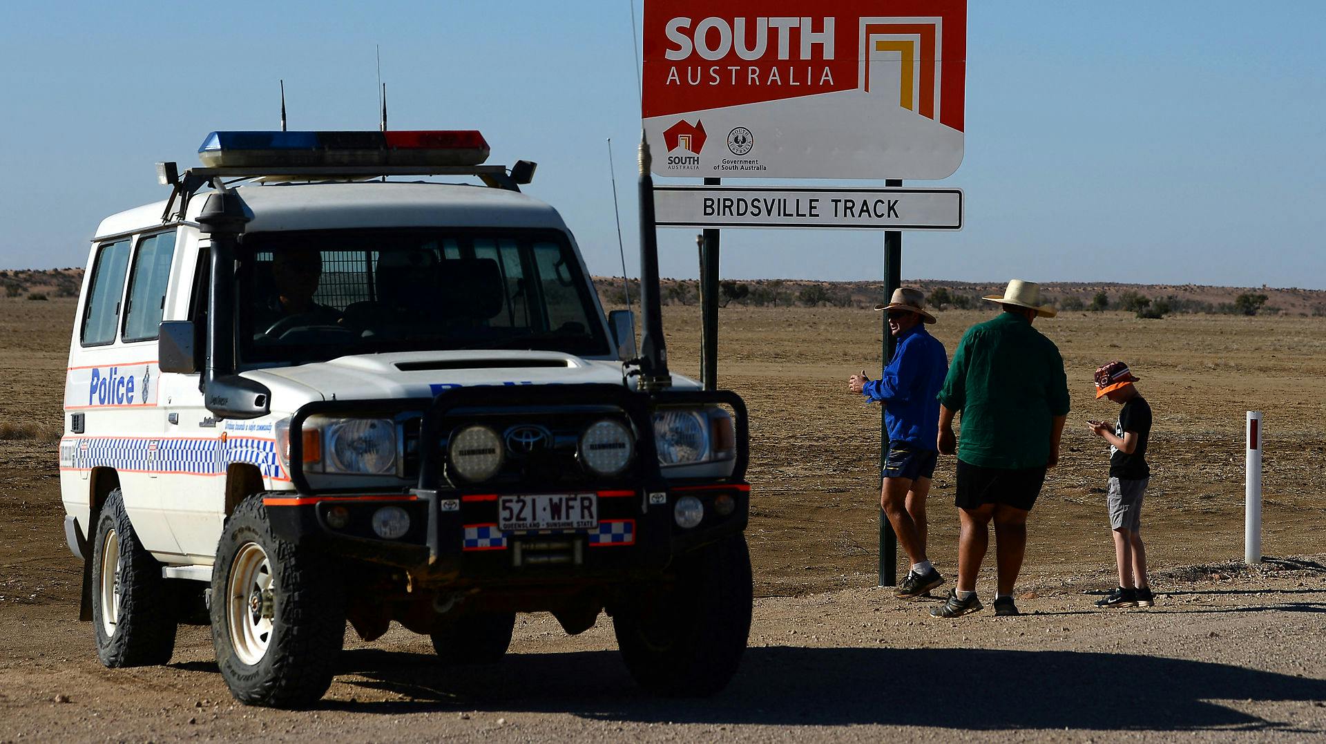 Det er i dette meget øde område af Austraien, at drabene er sket.