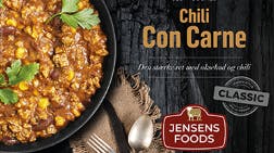 Færdigmaden fra Jensens Foods er solgt i Aldi og ABC.