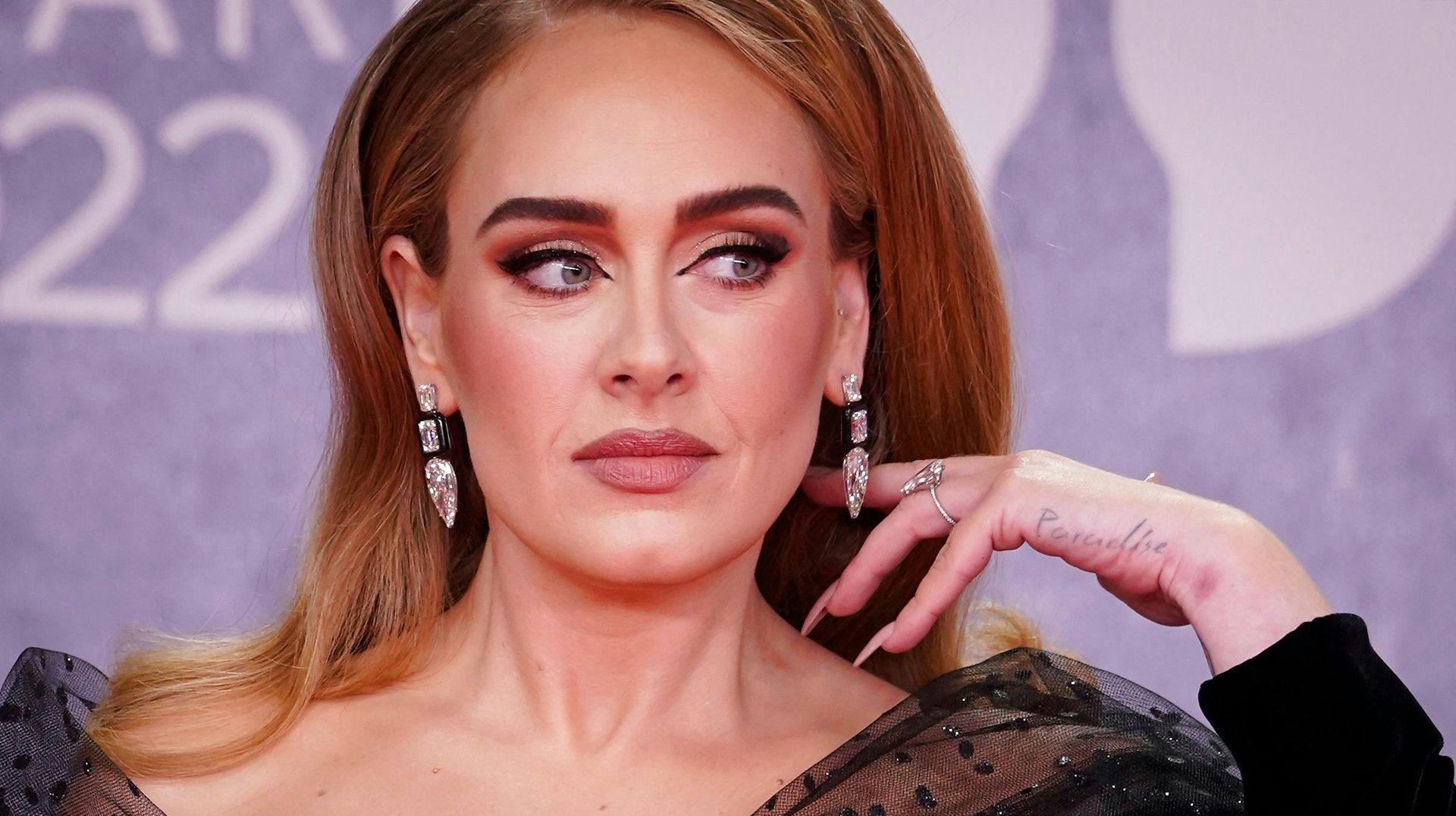 Adele er en stjerne på scenen, men det viser sig, at det er noget af en kamp for hende.