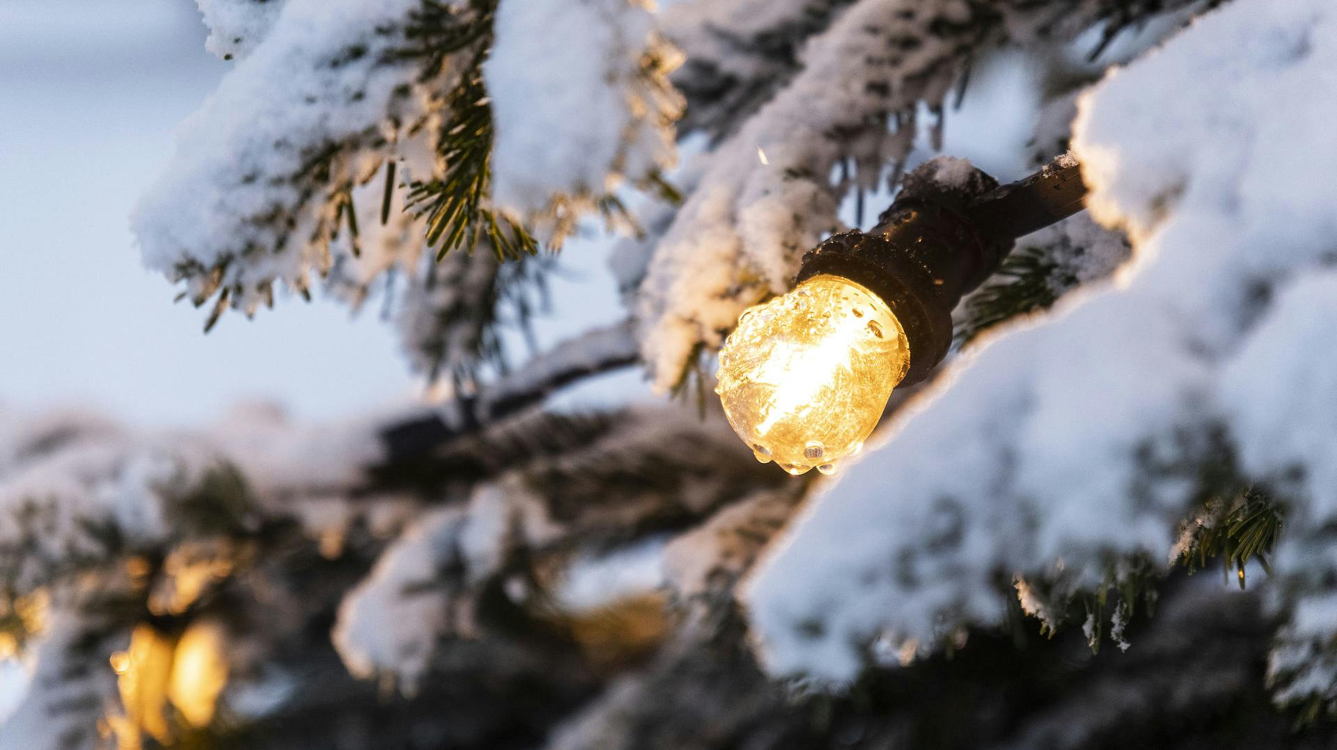 Der kan onsdag falde sne i store dele landet.
