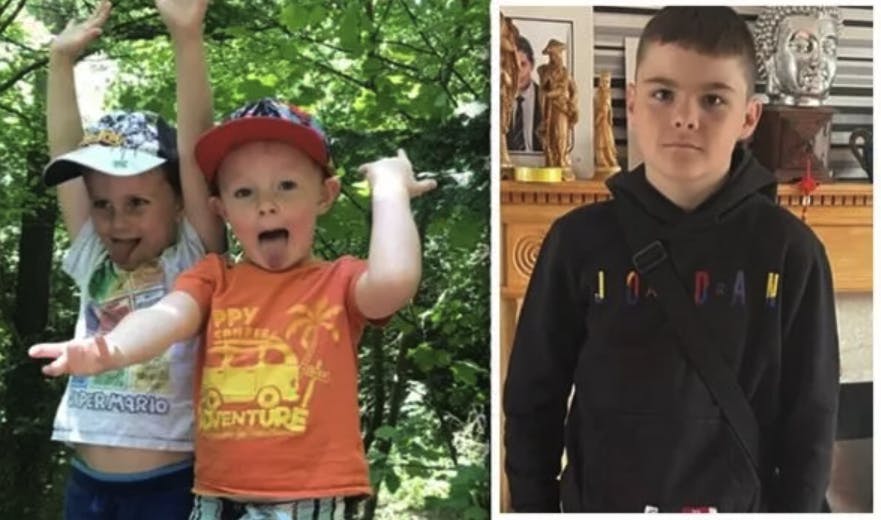 8-årige Finlay Butler samt hans lillebror Samuel, 6, døde i søndagens tragedie. Det samme gjorde drengenes fætter: den 11-årige Thomas Stewart.