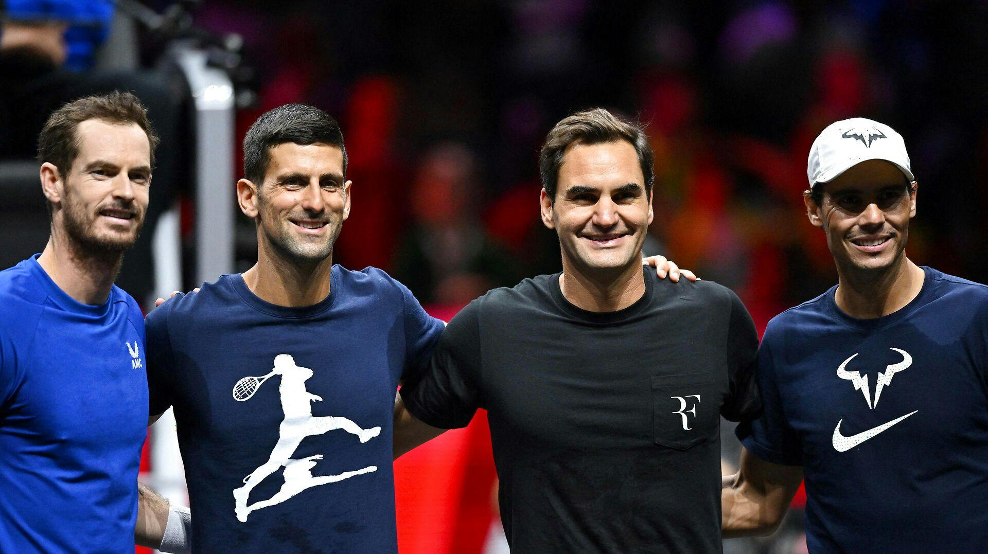 Andy Murray (tv) har doneret et kæmpebeløb til Ukraine. 