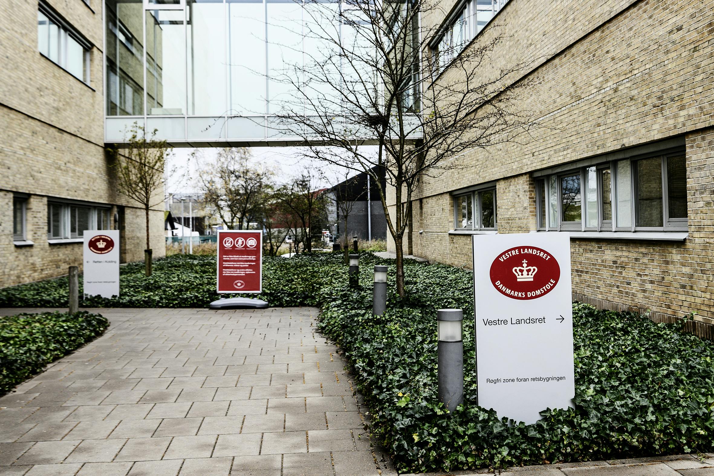 Retten i Kolding og Vestre Landsret i Kolding.