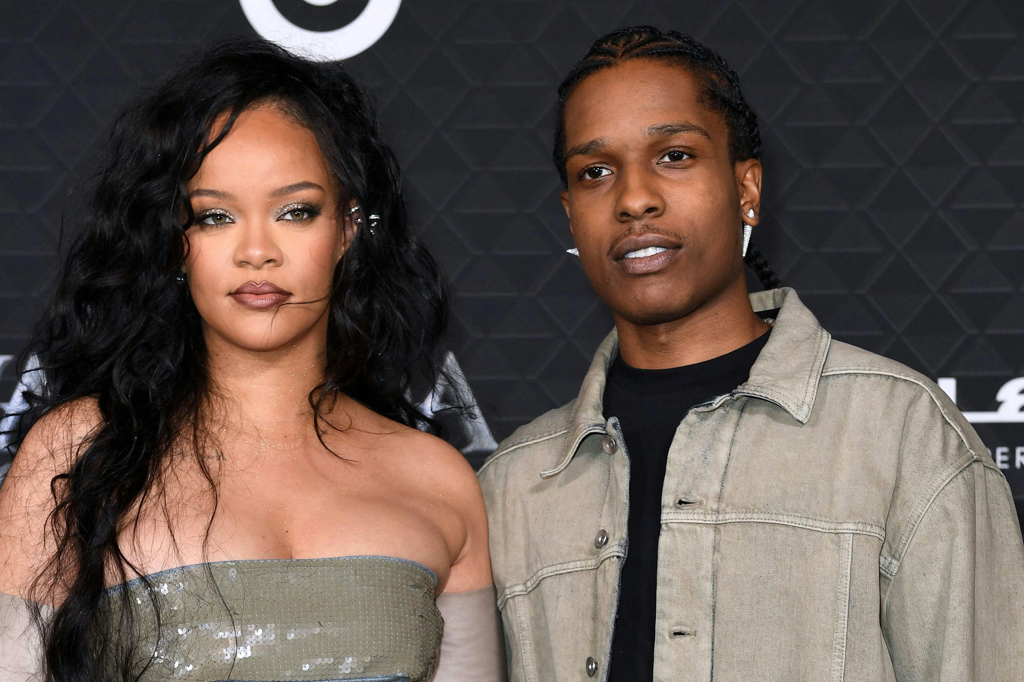 Rihanna og den amerikanske rapper A$AP Rocky er forældre til to drenge.