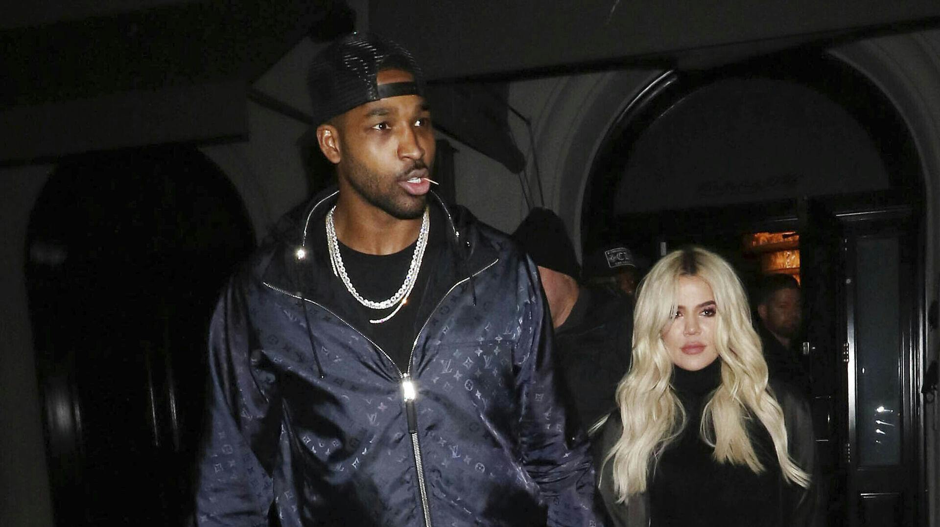 Tristan Thompson og Khloé Kardashian tilbage i 2019.