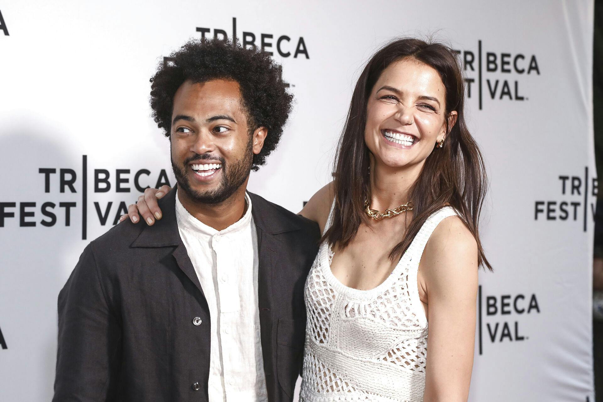 Katie Holmes og Bobby Wooten III fotograferet i juni 2022.