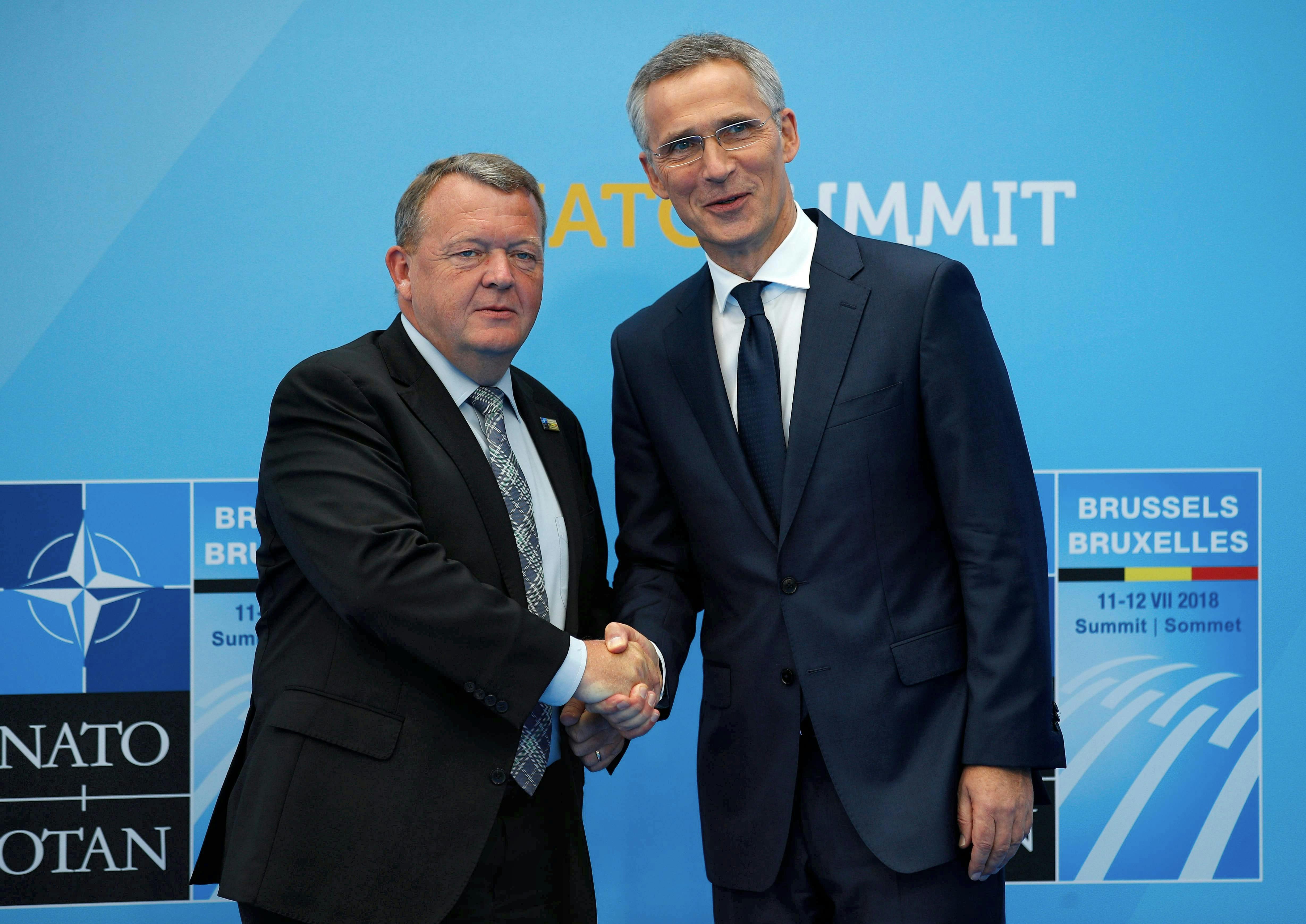 Lars Løkke og Jens Stoltenberg