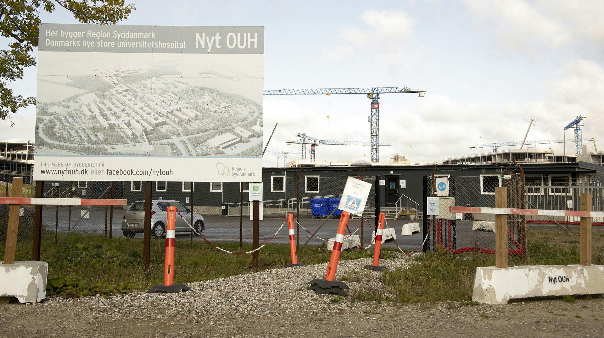 Det nye OUH bliver et år forsinket. 