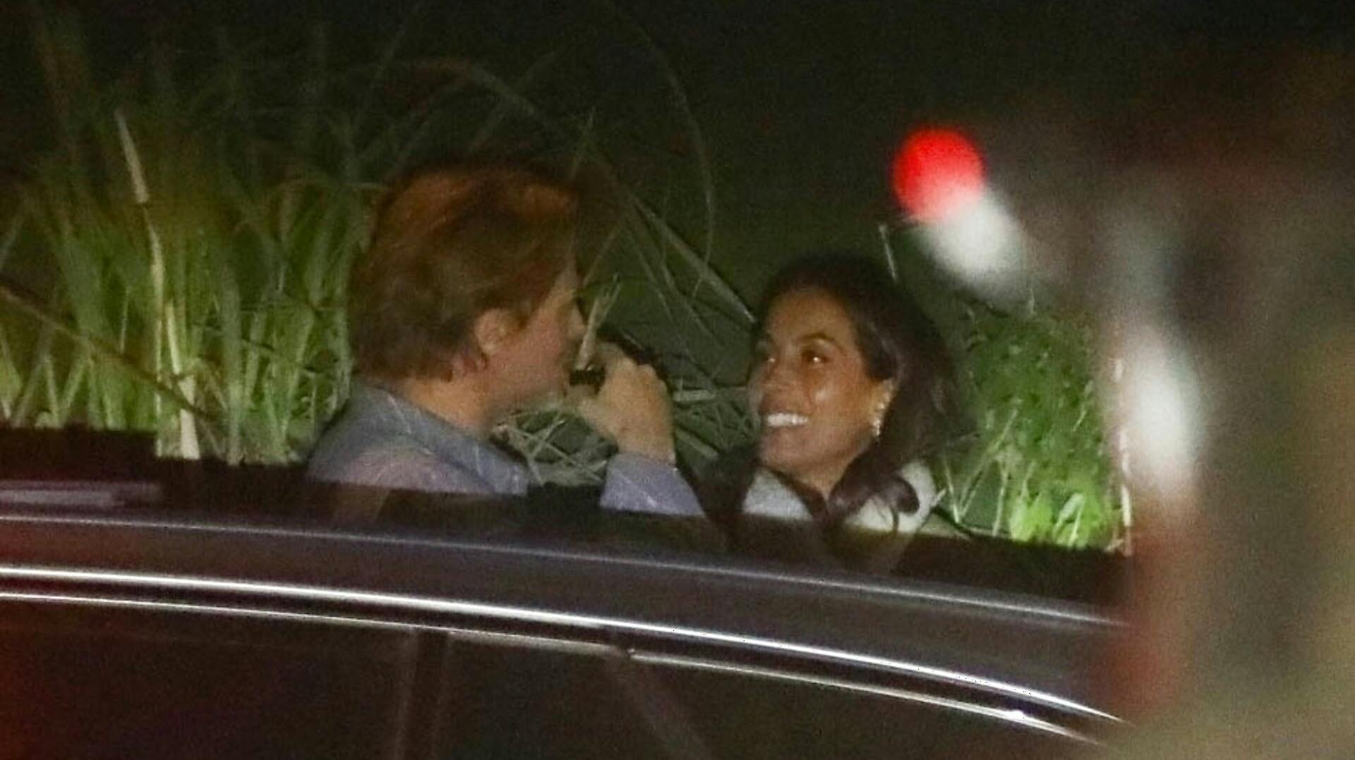 Brad Pitt fejrede sin fødselsdag med sin (måske) nye kæreste, Ines de Ramon.