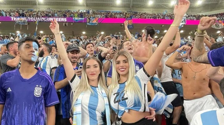 Det viser sig, at den topløse fan fra VM-finalen ikke var alene om at være topløs.