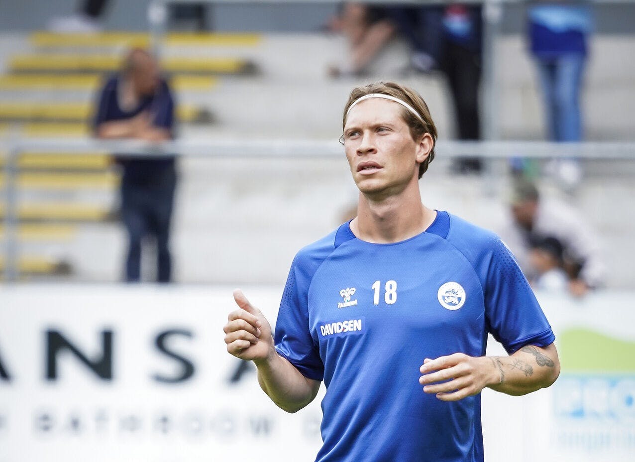 Ryan Johnson Laursen har kontrakt med Sønderjyske indtil 31. december. Hvad han skal i det nye år, er stadig ikke sikkert.
