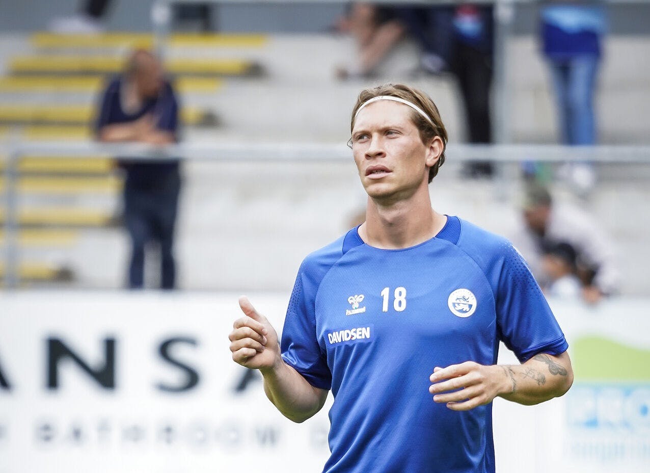 Ryan Johnson Laursen har kontrakt med Sønderjyske indtil 31. december. Hvad han skal i det nye år, er stadig ikke sikkert.