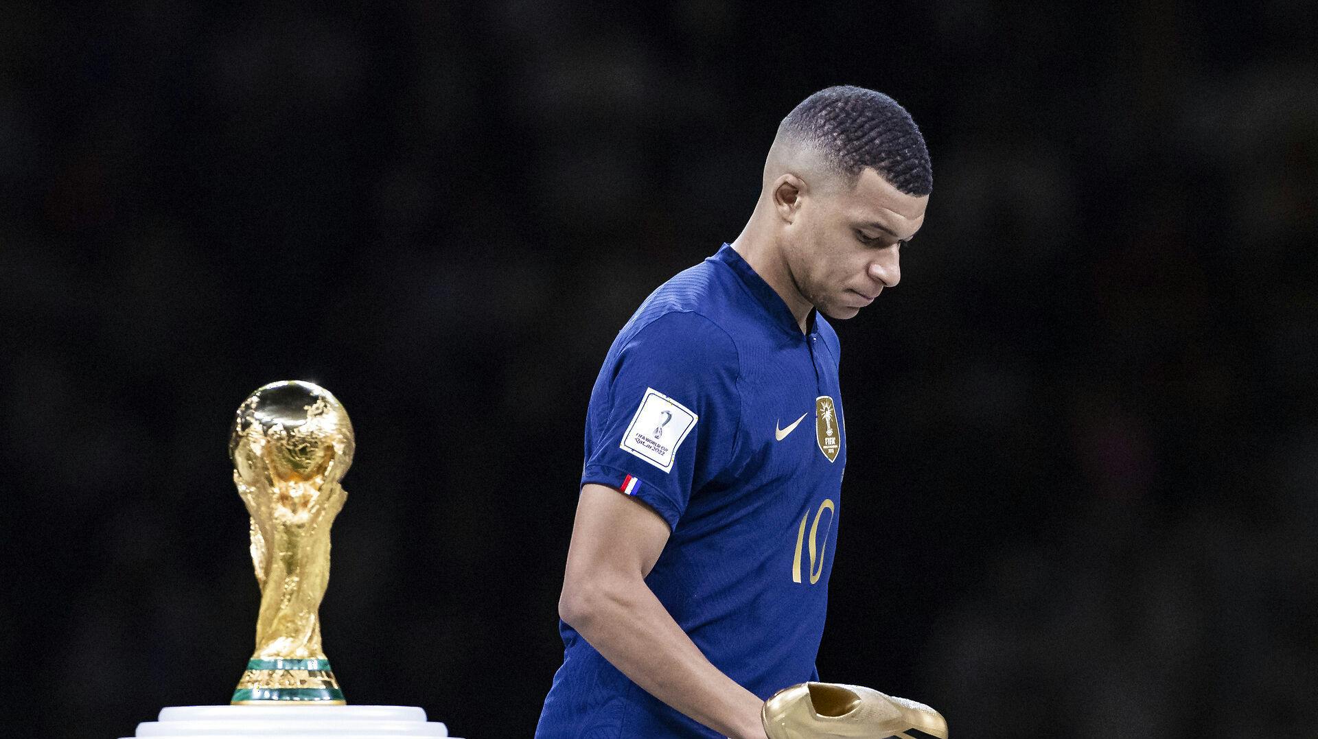 Selv med et hattrick i VM-finalen måtte Mbappe gå forbi det eftertragtede trofæ.