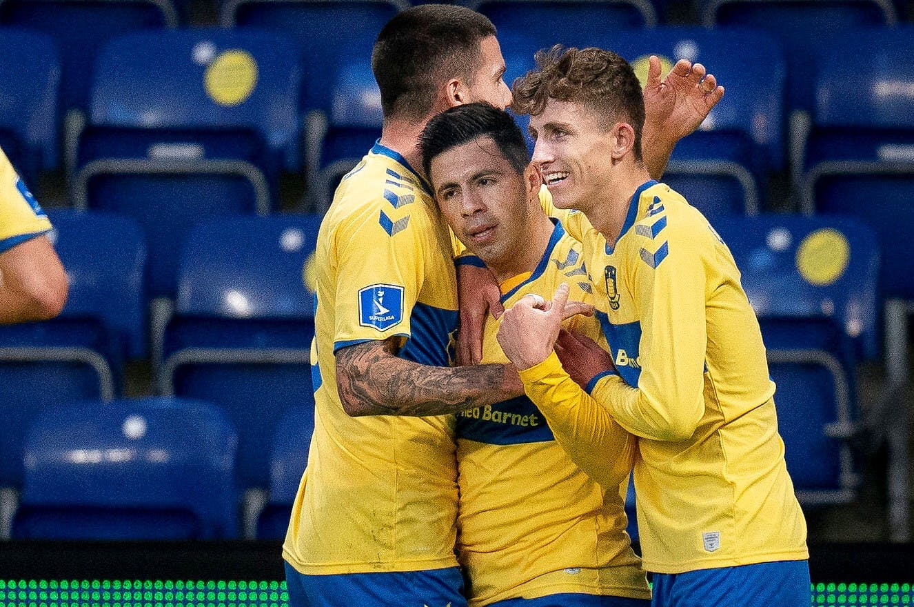 Brøndbys Blas Riveros er i denne weekend blevet gift.