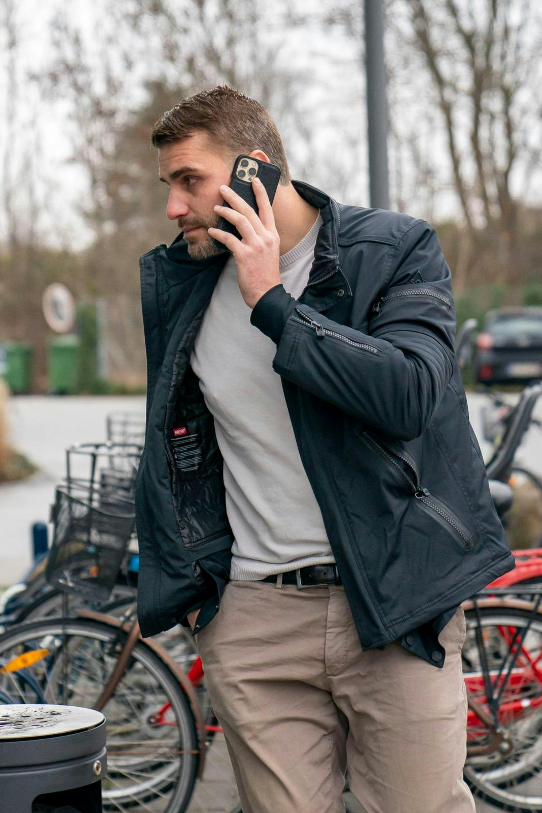 Her ses Mikkel Skelskov tidligere på ugen, da han og Amalie mødtes i familieretten.