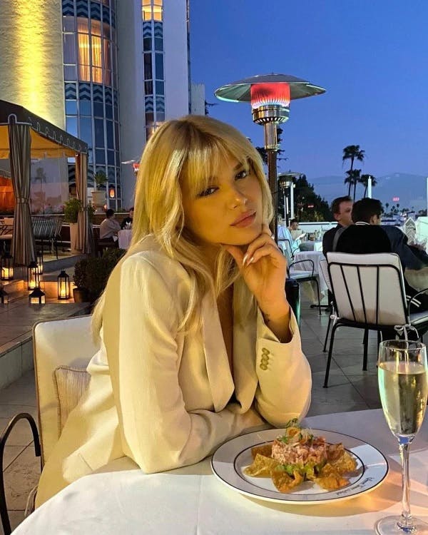 Victoria Lamas er datter af skuespilleren Lorenzo Lamas.