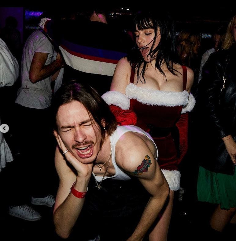 Det gik hedt for sig på dansegulvet. 