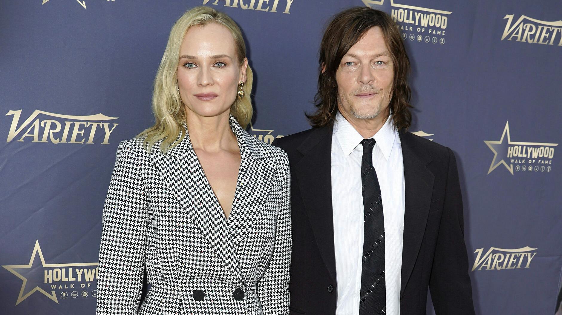 Diane Kruger og Norman Reedus